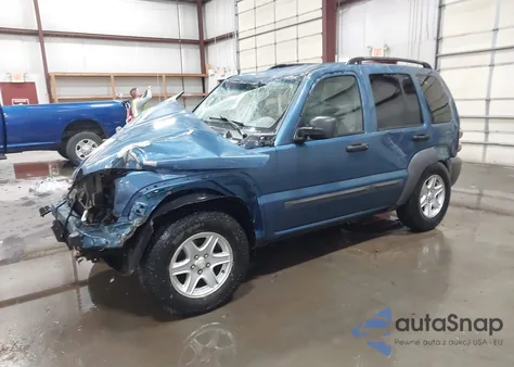 2003 Jeep Liberty Sport из США, поврежденный, VIN 1J8GL48KX3W655585